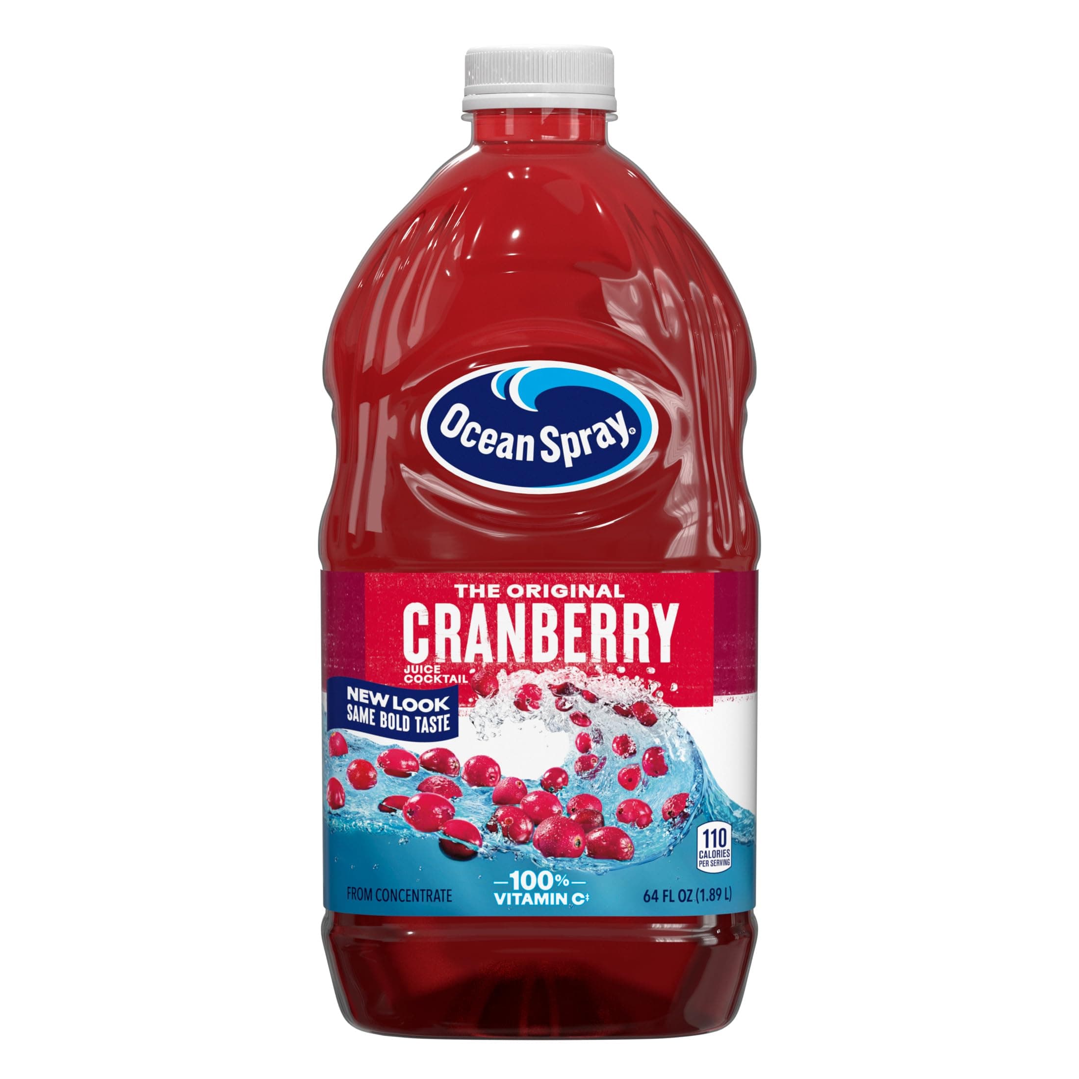 Ocean Spray Cranberry Juice Cocktail, 64 Ounce Bottle