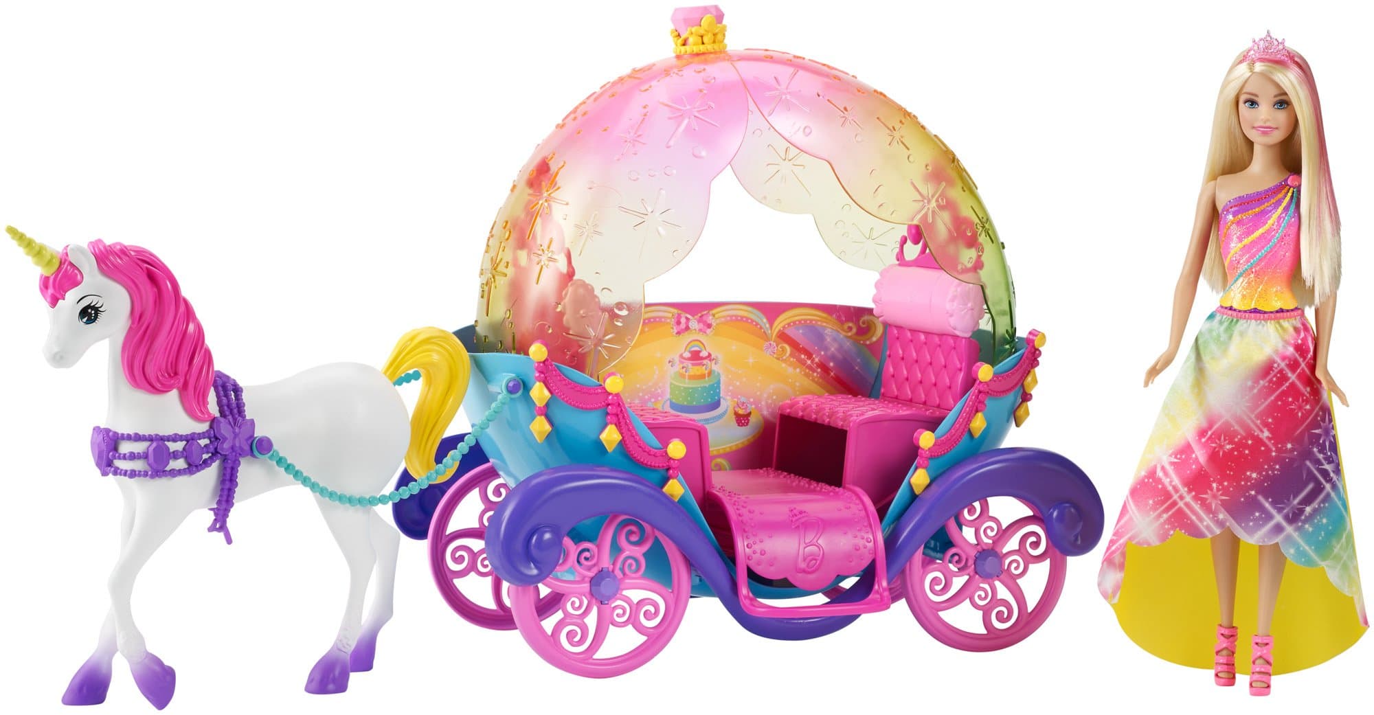 Barbie DPY38 Princess/Horse/Carriage