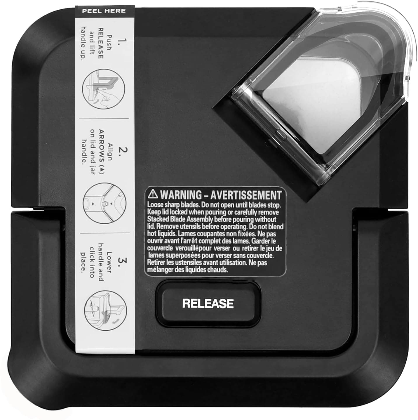 Replacement Locking Lid for Ninja,72 OZ Blenders Replacement Parts for Pitcher BL610 BL642 BL682 BN701 BN751 BN700 BN801