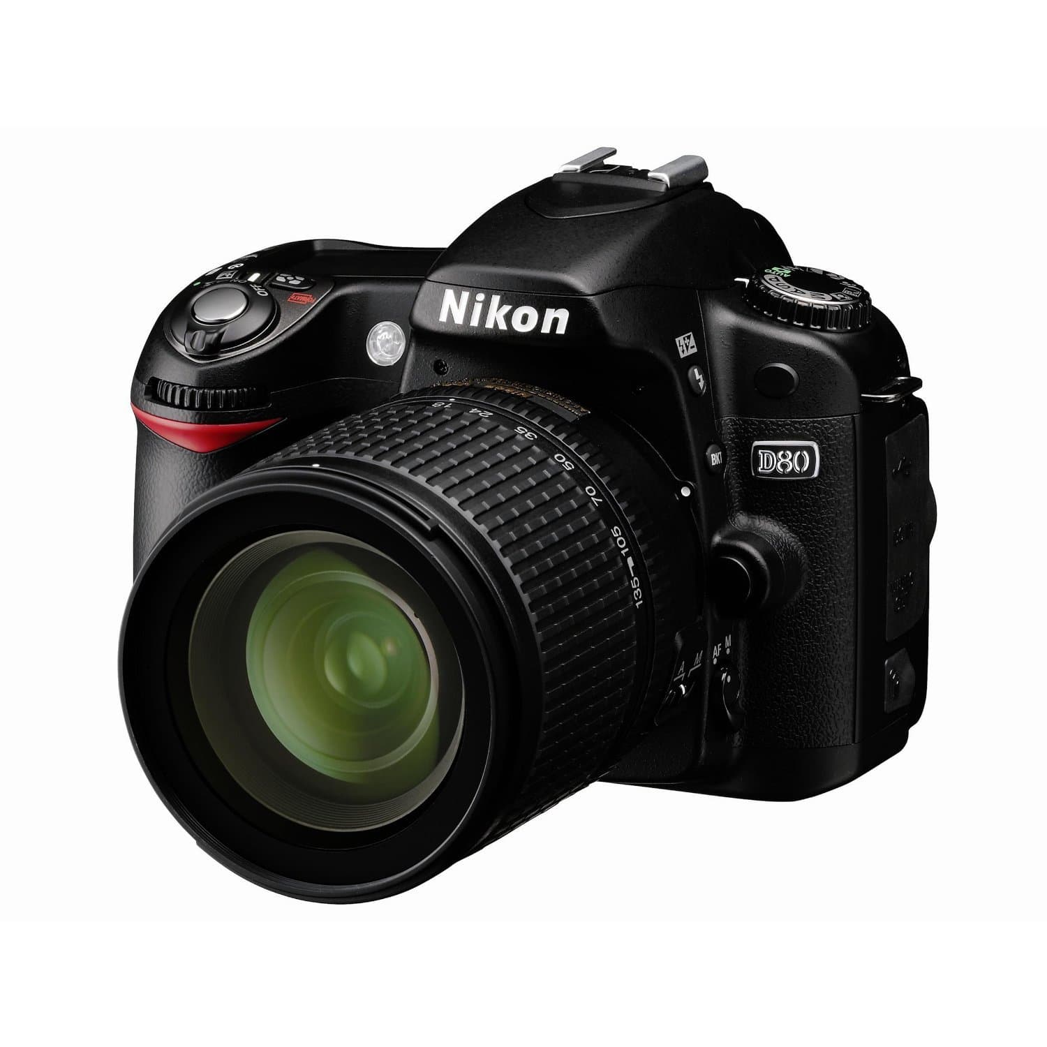 Nikon D80 10.2MP Digital SLR Camera Kit with 18-55mm ED AF-S DX Zoom-Nikkor Lens