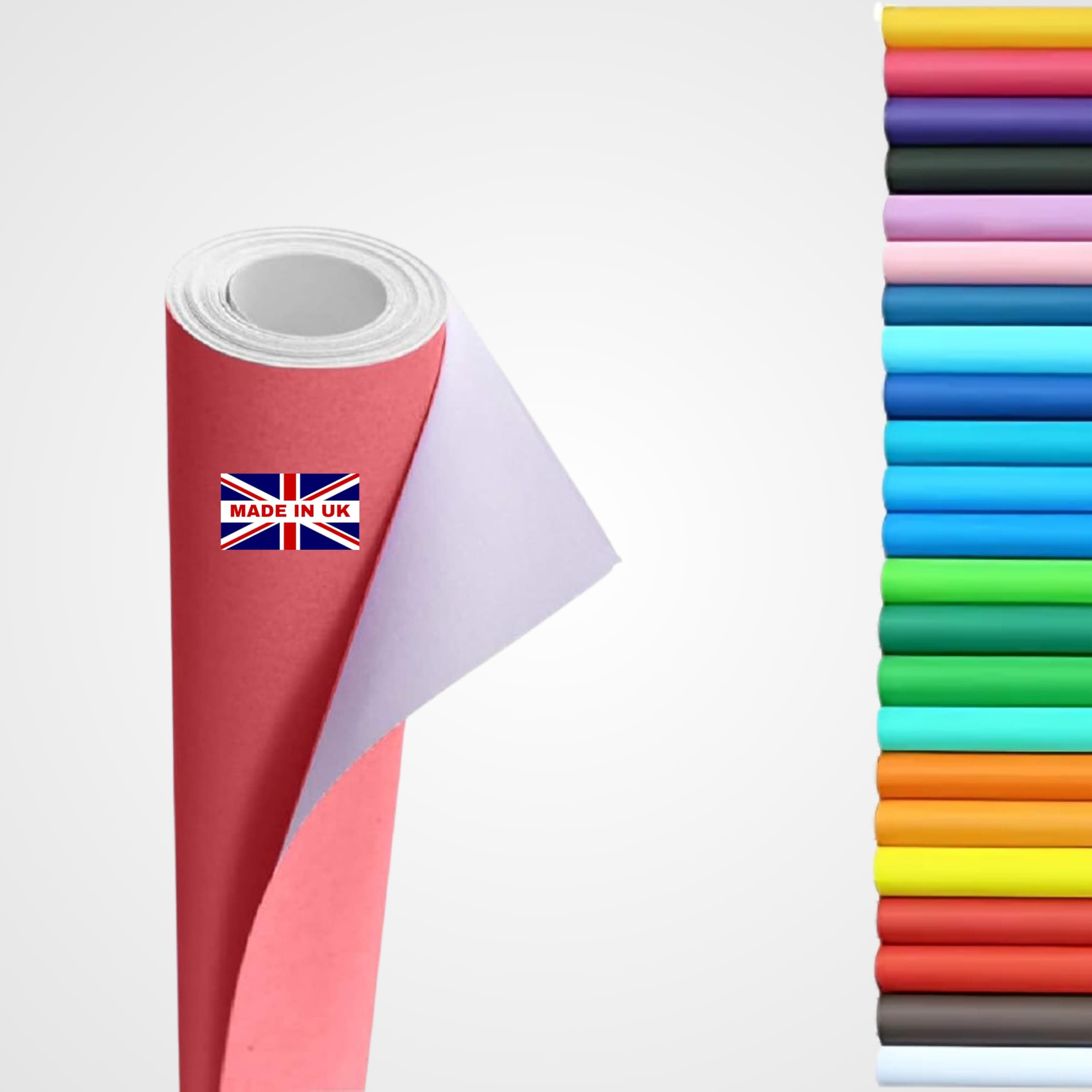 – Wrapping Paper roll, Large Display Poster Paper Roll, Backing Paper 10m x 76cm - 80gsm Art, School Craft, Packing, Table Runner, Notice Boards, Drawing, Painting, Backdrop, Kraft Paper. (Light Pink)