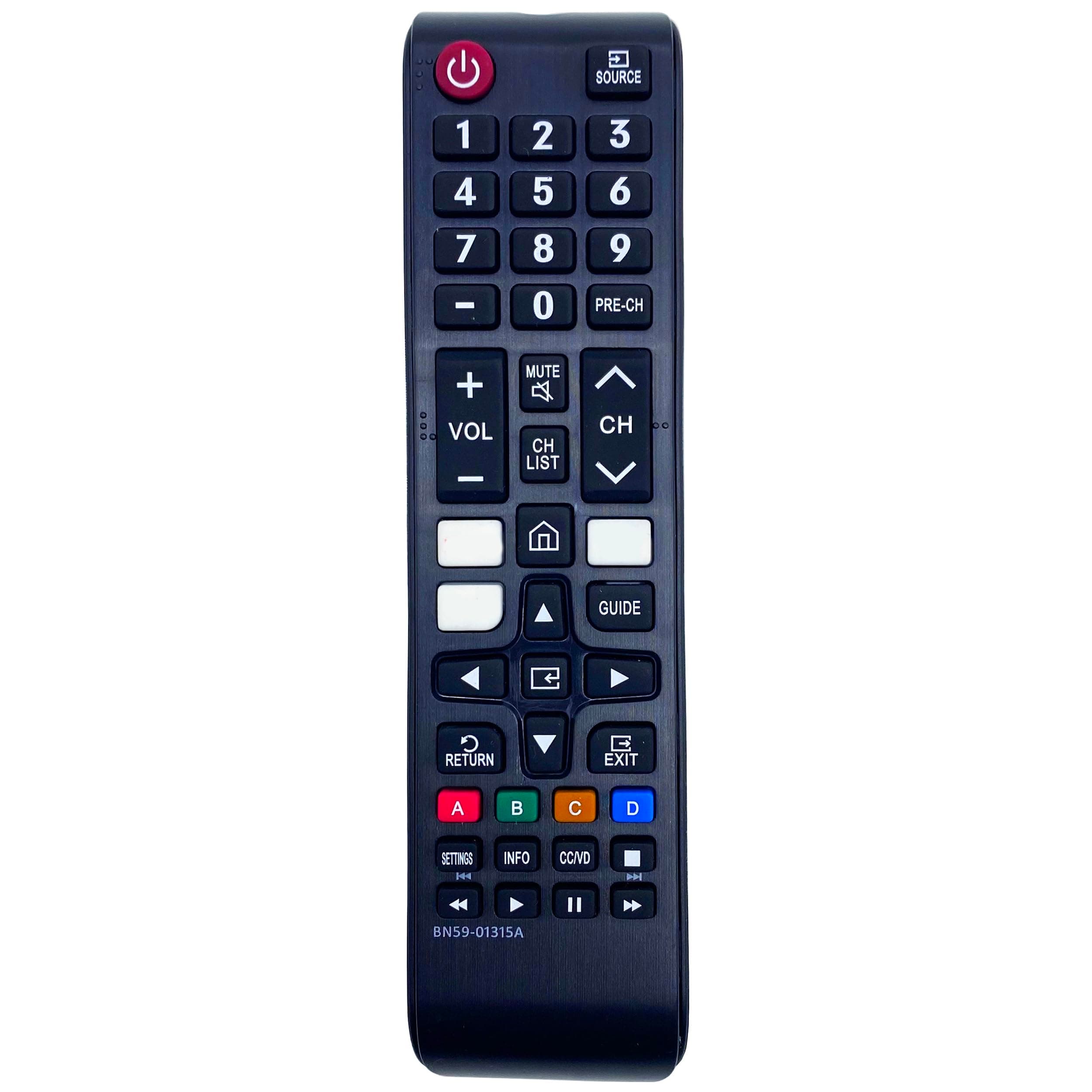 Universal Remote Controller BN59-01315A for All Samsung RU7100, RU710D, RU7200, RU7300, RU730D, TU7000, TU700D Smart 4K UHD 7 Series TVs