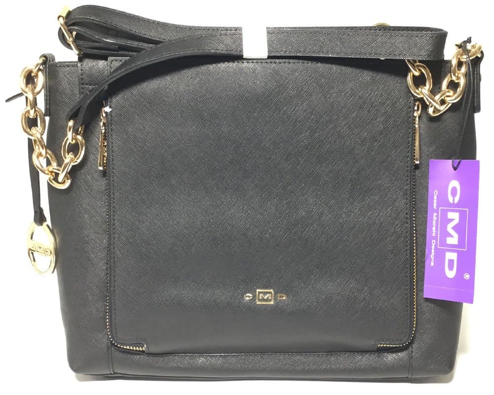 CMD Women's Broadway Black iPad Bag 7301S