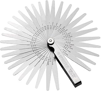 Spurtar Tapered Feeler Gauge 32 Blades