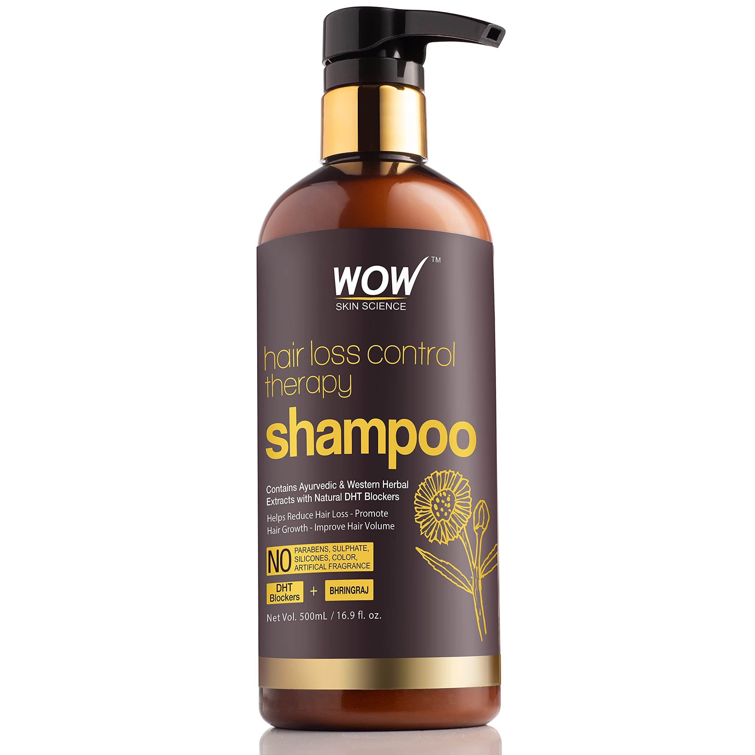 WOW Hair Loss Control Therapy Shampoo, 500 ml