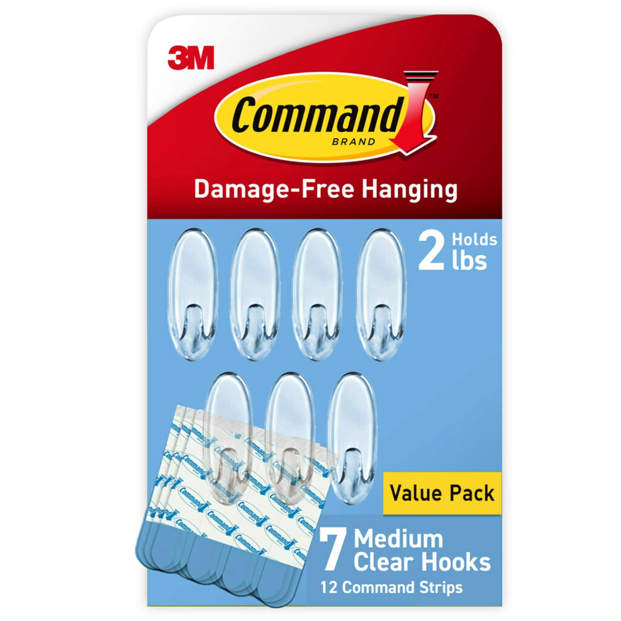 Clear Oval Hooks