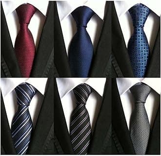 WeiShang Classic Men's Silk Tie Necktie Woven JACQUARD Neck Ties