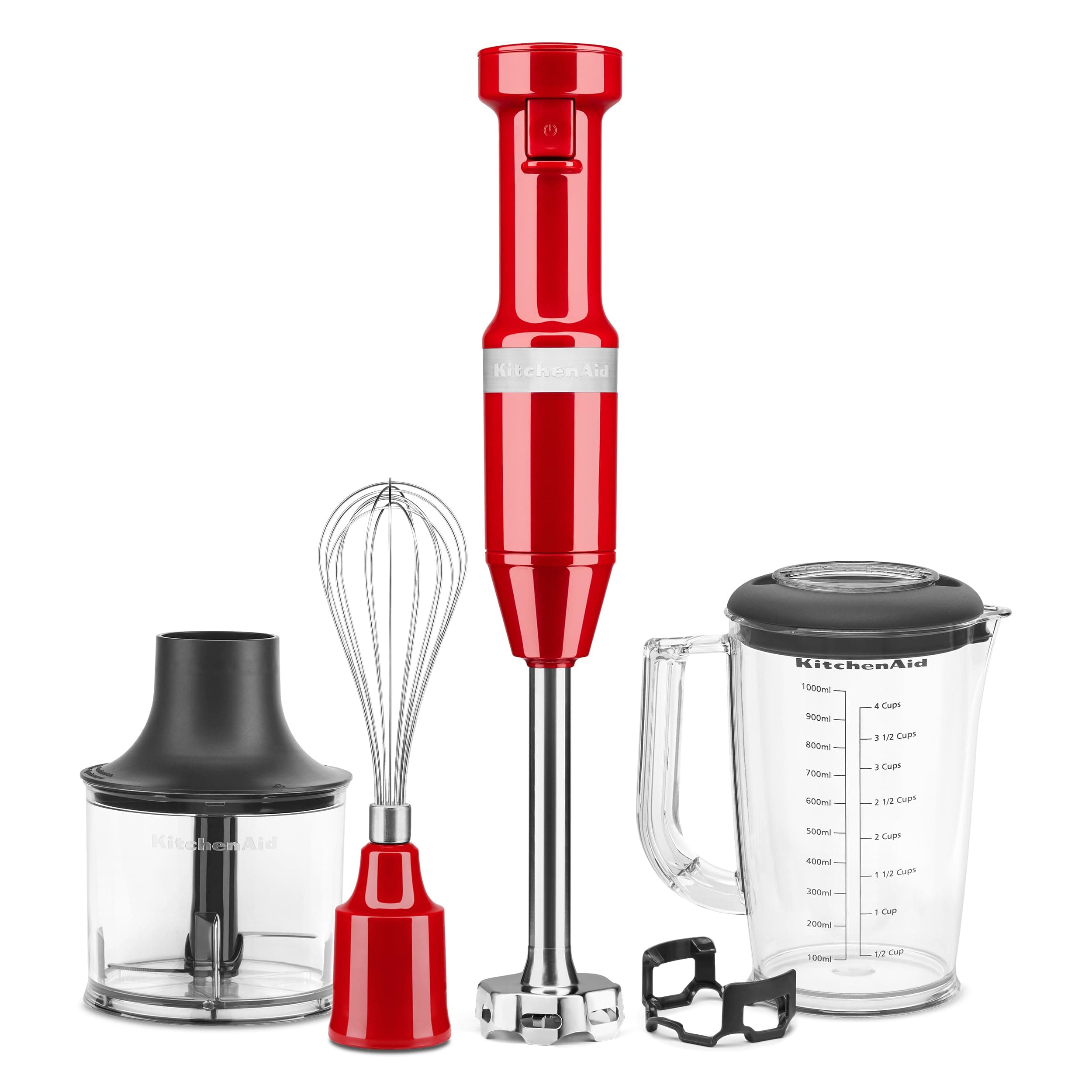 Variable Speed Corded Hand Blender with Accessories, Empire Red, KHBV83ER