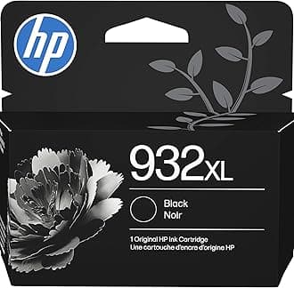 932XL Black High-Yield Ink Cartridge | Works with OfficeJet 6100, 6600, 6700, 7110, 7510, 7610 | CN053AN