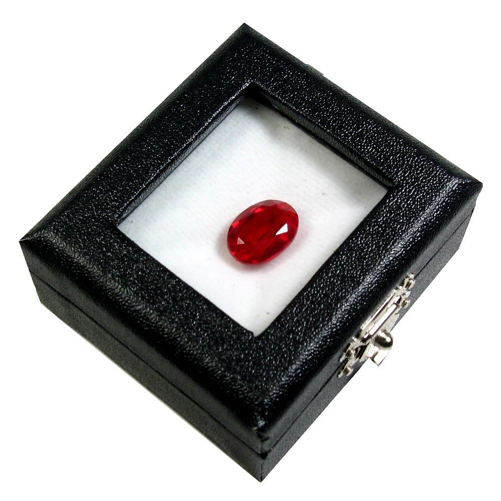 GOLbox A TOP Glass Gemstone GEM Display Box Size 5.5x5x2.5 cm (2.2X1.9x1 INCH) Coin Diamond Jewelry