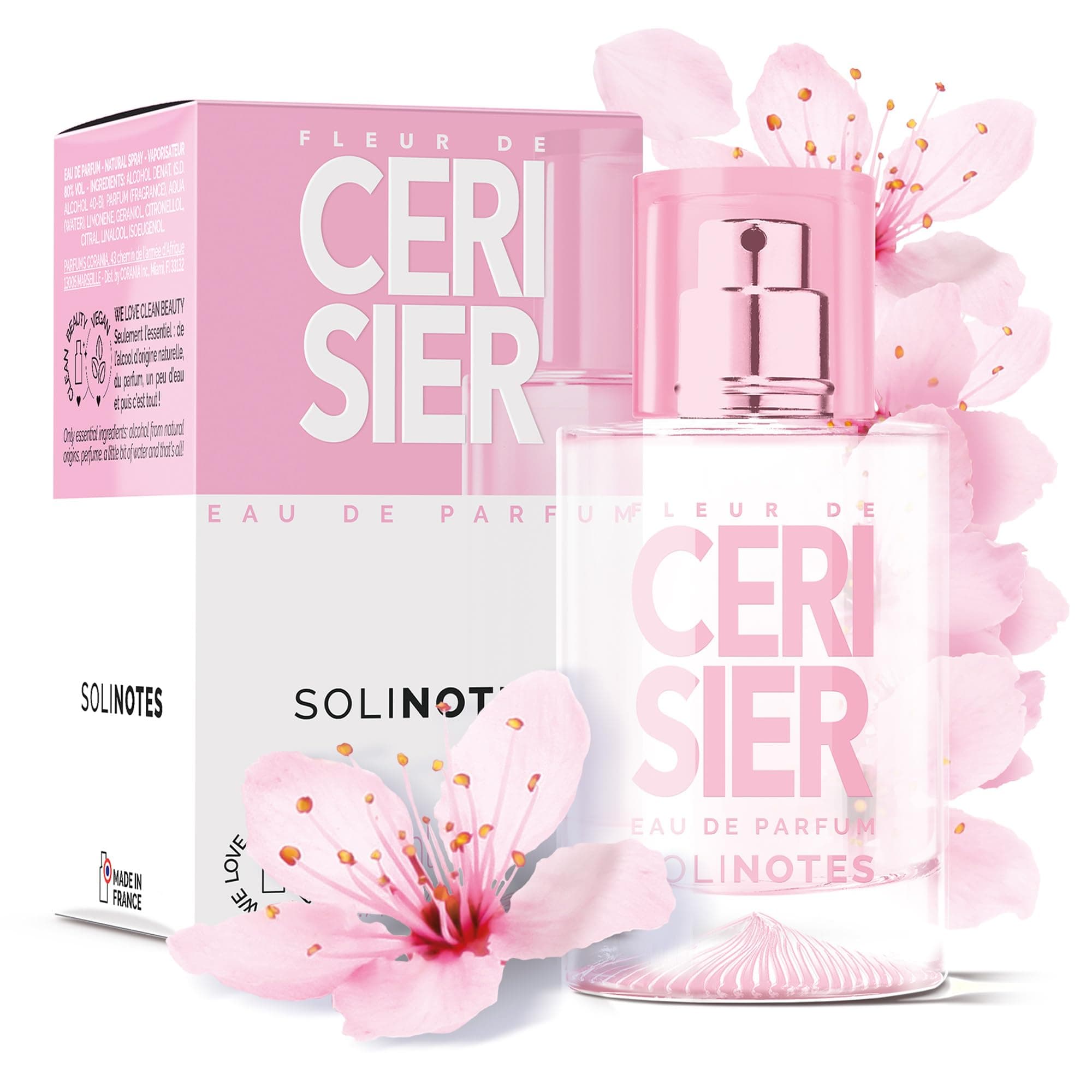 - Fleur de Cerisier (Cherry Blossom) Eau De Parfum, 50 ml