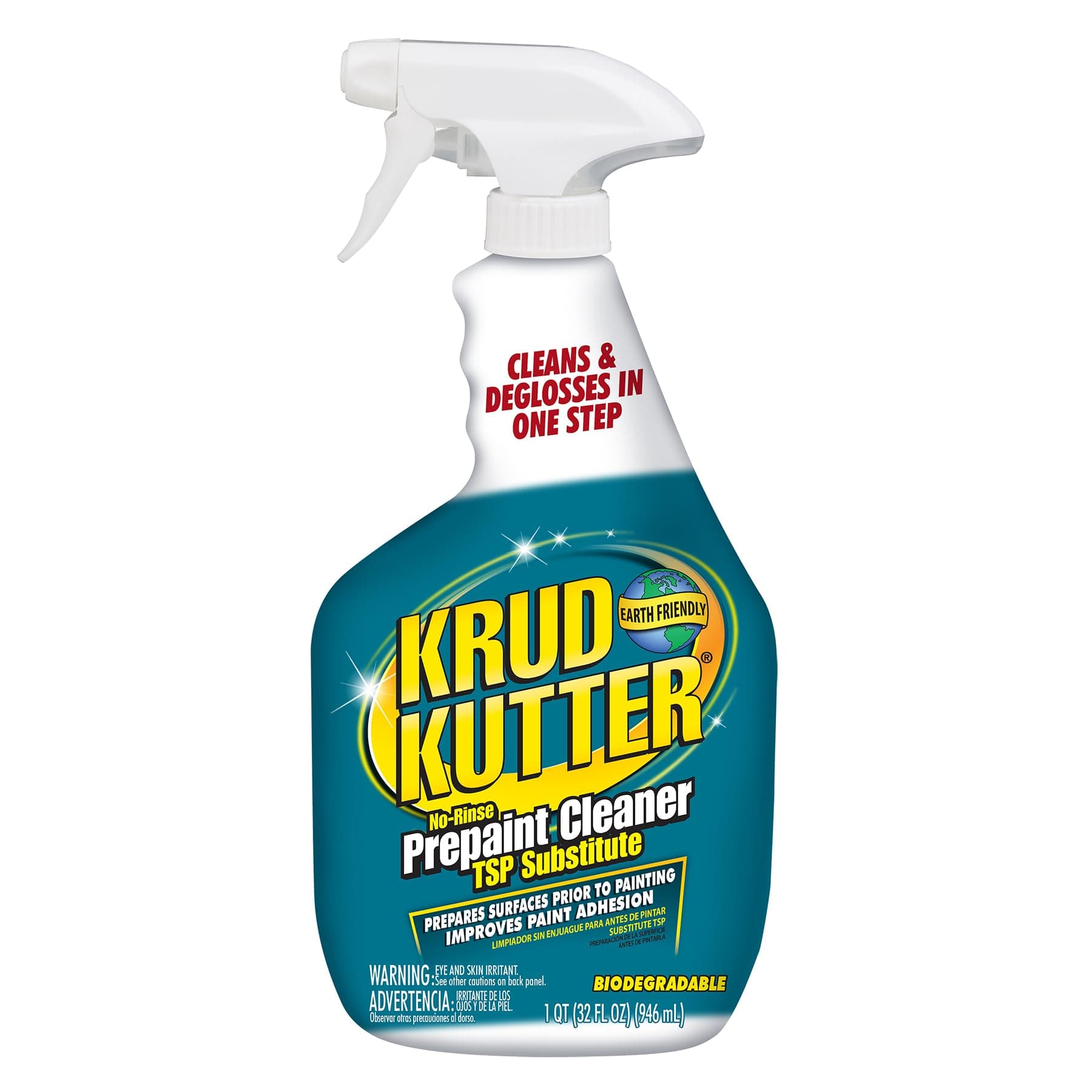 Krud Kutter PC326 No-Rinse Prepaint Cleaner/TSP Substitute Spray, 32 Fl Oz