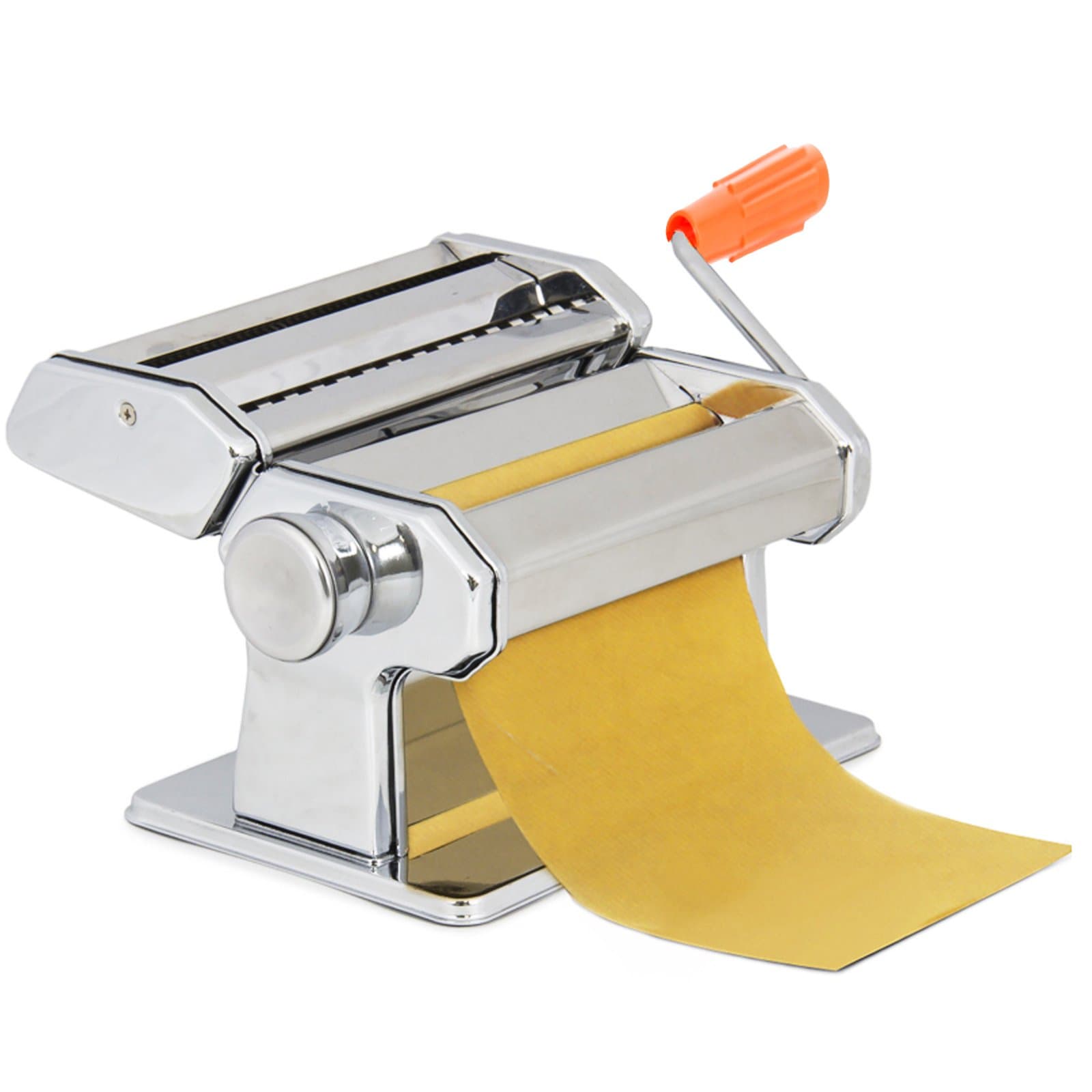 Pasta Machine,Includes Pasta Cutter, Hand Crank,Noodles Pasta Roller Cutter with 2 Blades and Instructions