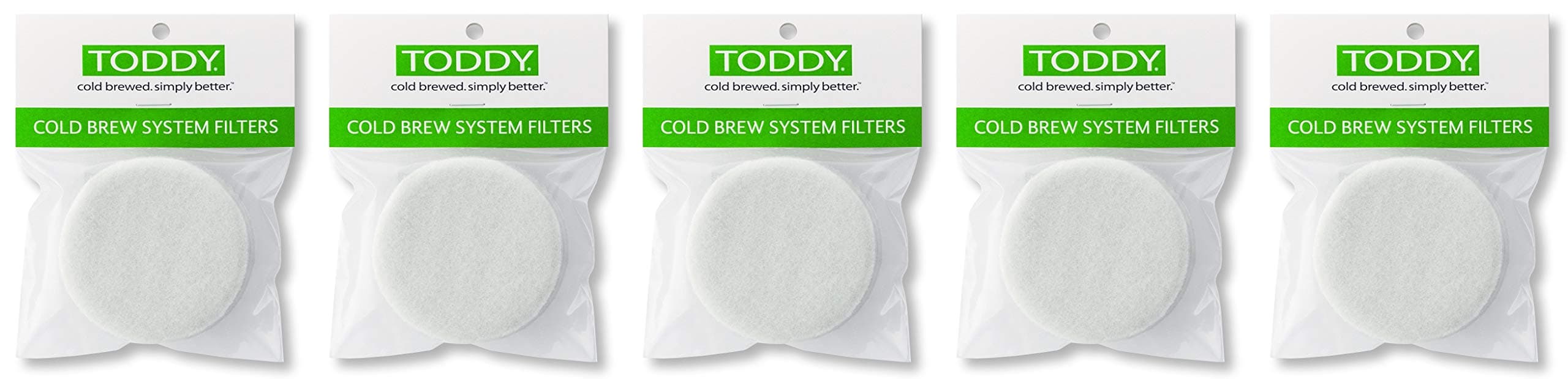 ToddyFilters (2-pack) - Pack of 5