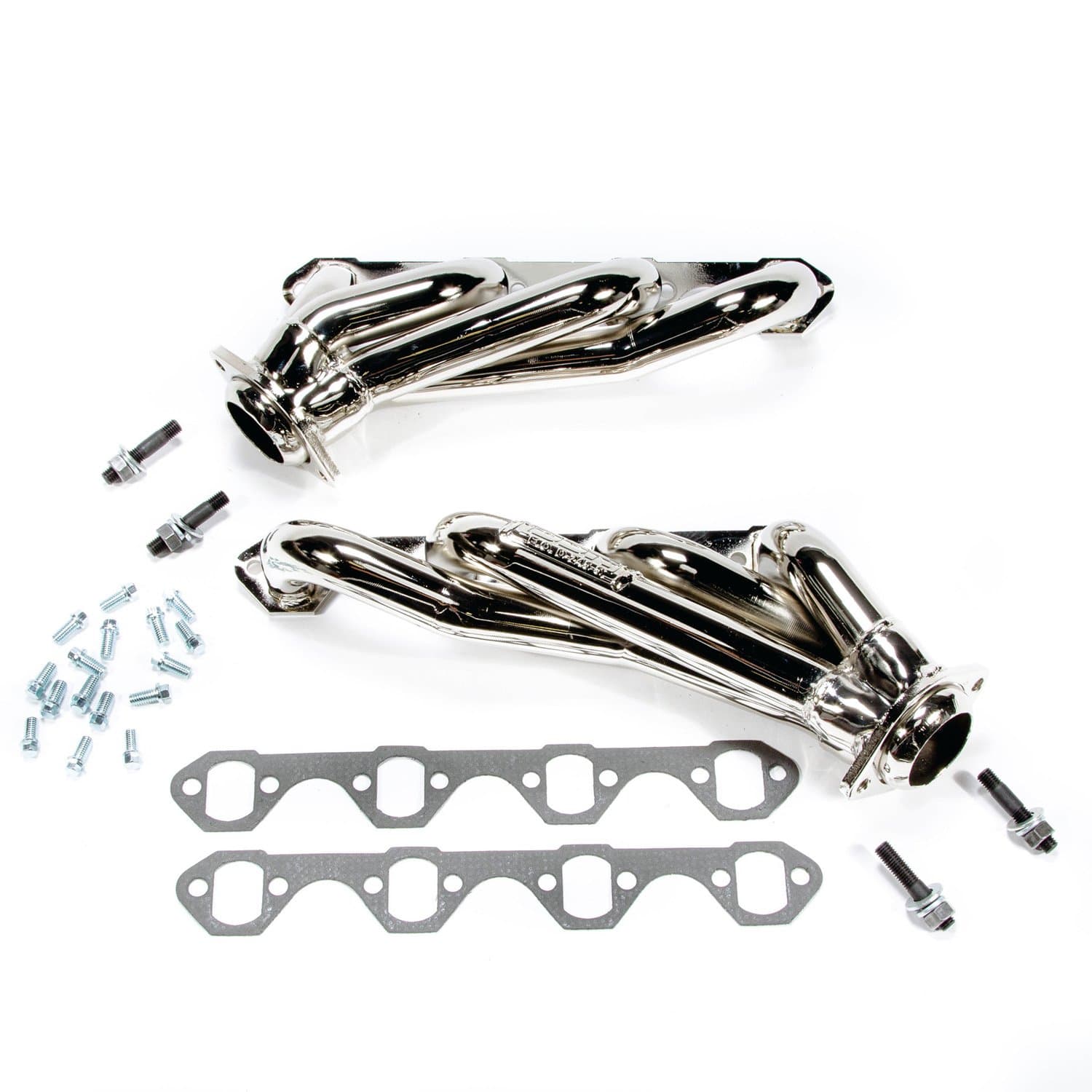 Performance 1515 1-5/8" Shorty Tuned Length Performance Exhaust Headers for Ford Mustang 5.0L - Chrome Finish