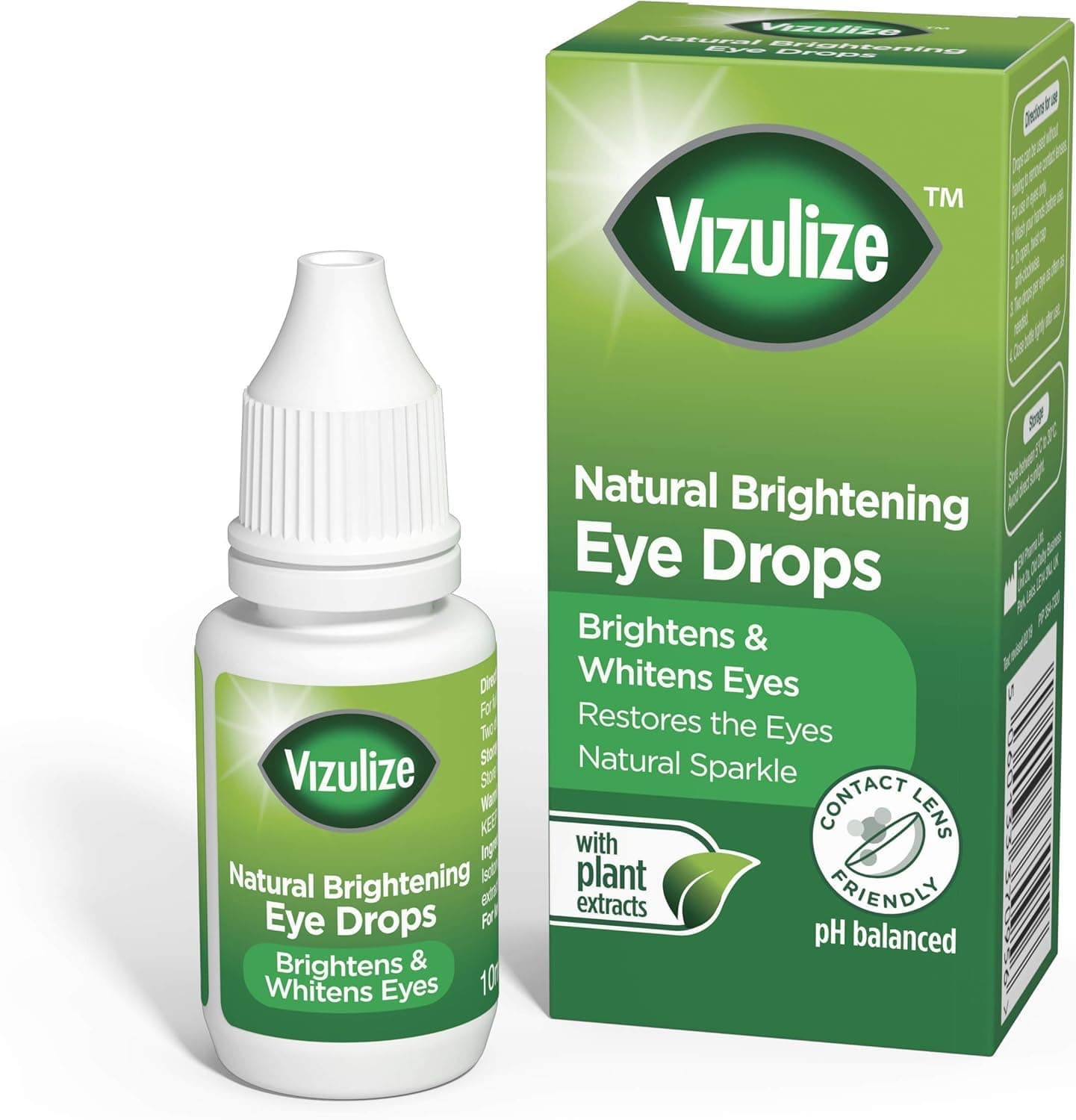 Vizulize Natural Brightening Eye Drops 10ml