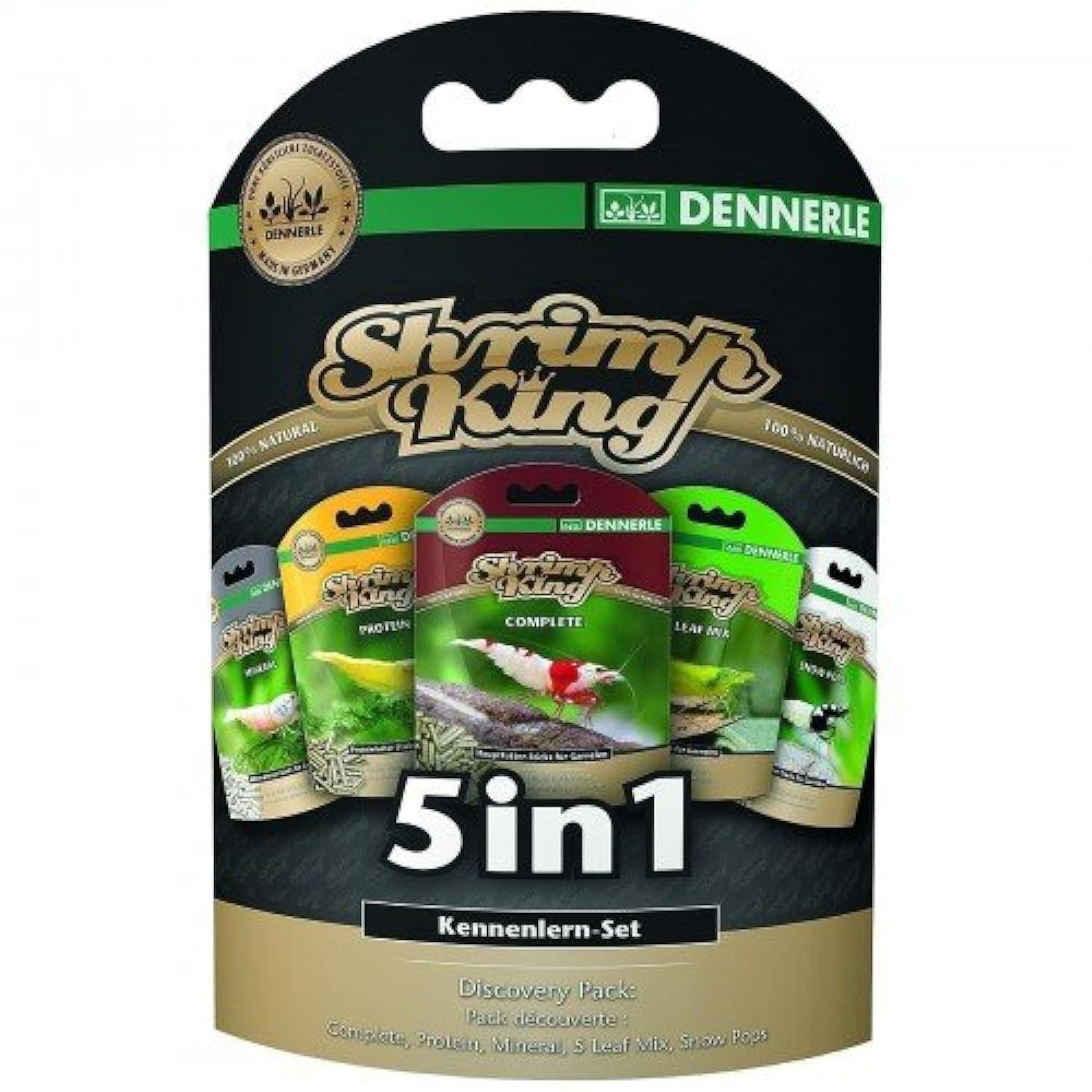 Dennerle Shrimp King Food 5 in 1 Sample Pack