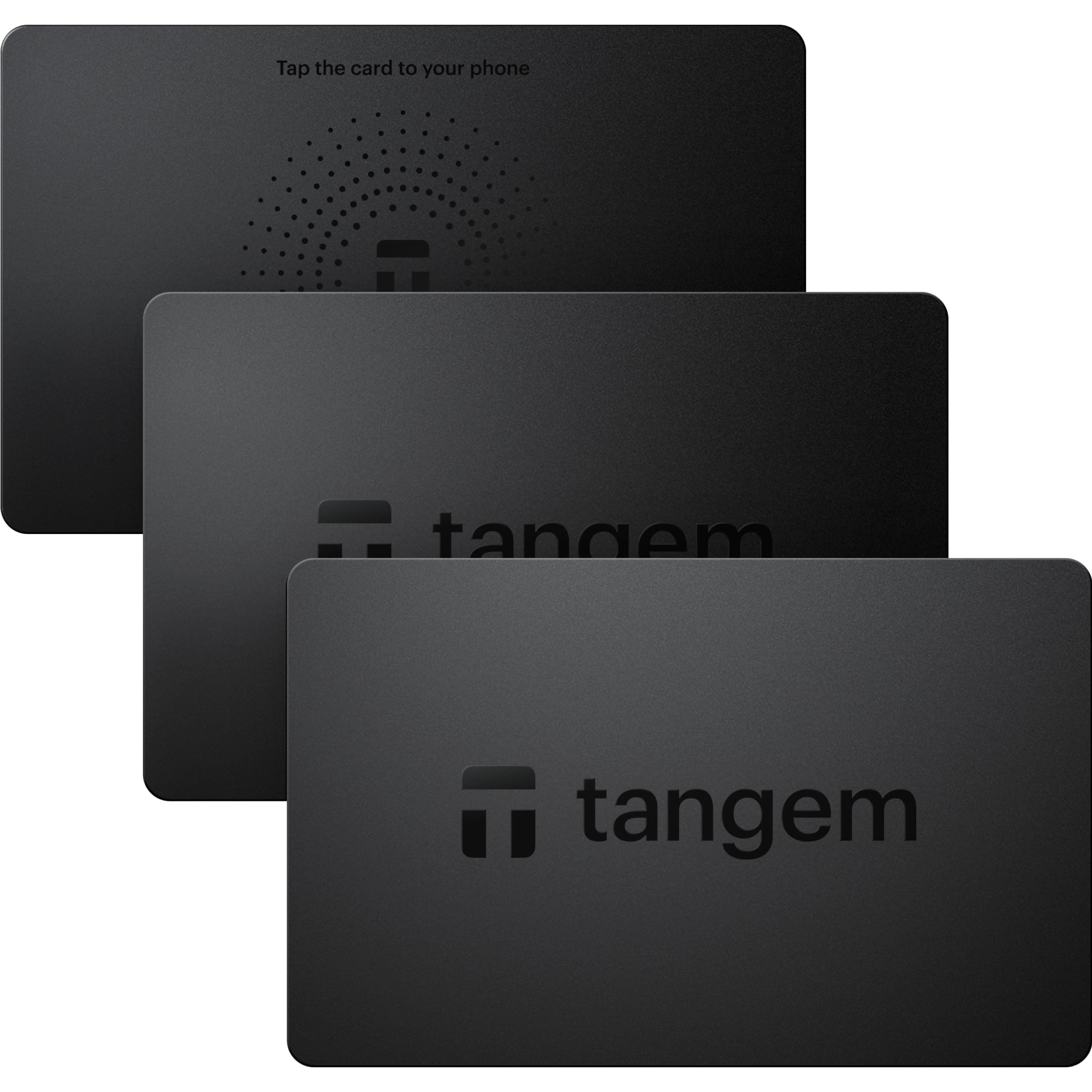 - TANGEM Wallet Pack of 3 - Secure Crypto Wallet - Trusted Cold Storage for Bitcoin, Ethereum, NFT's & More Coins - 100% Offline Hardware