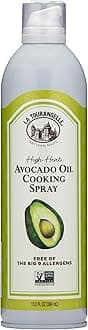 La Tourangelle, Avocado Oil Spray, All-Natural Handcrafted from Premium Avocados, Great for Cooking, Butter Substitute, and Skin and Hair Care, Spray Cooking and Grilling Oil, 13 fl oz