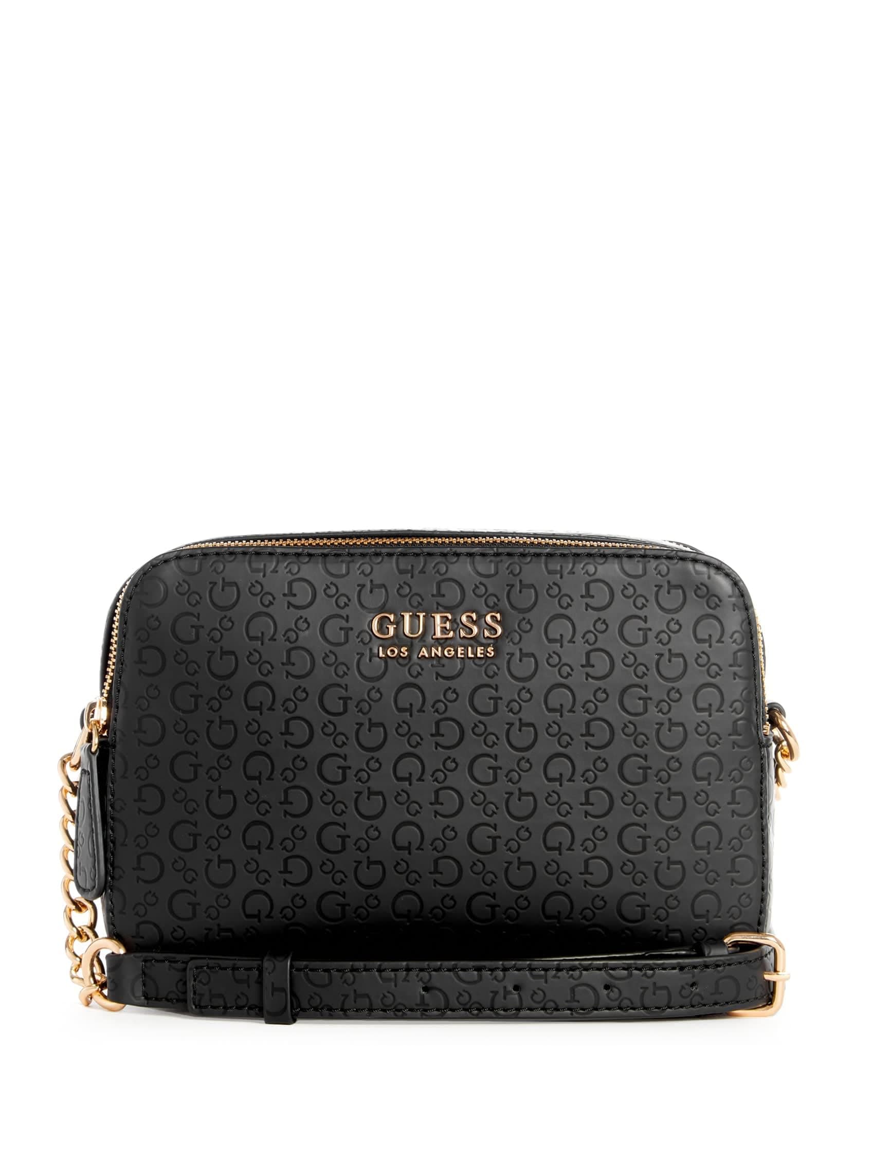 GUESS Kolt Logo Double Zip Mini Crossbody