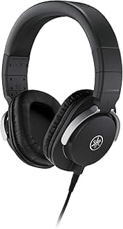 Yamaha HPH-MT8 Monitor Headphones, Black