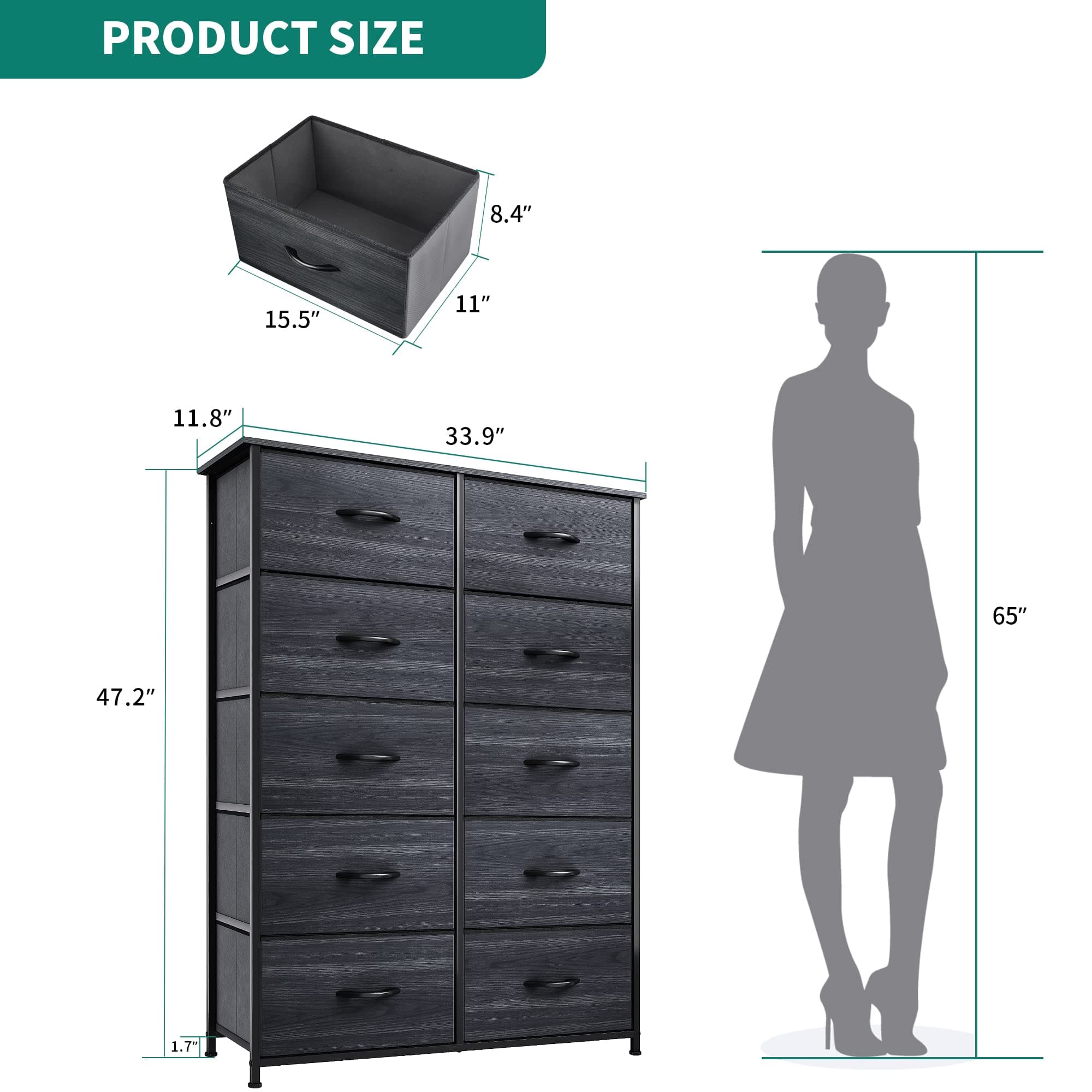 YITAHOME Drawer Dresser