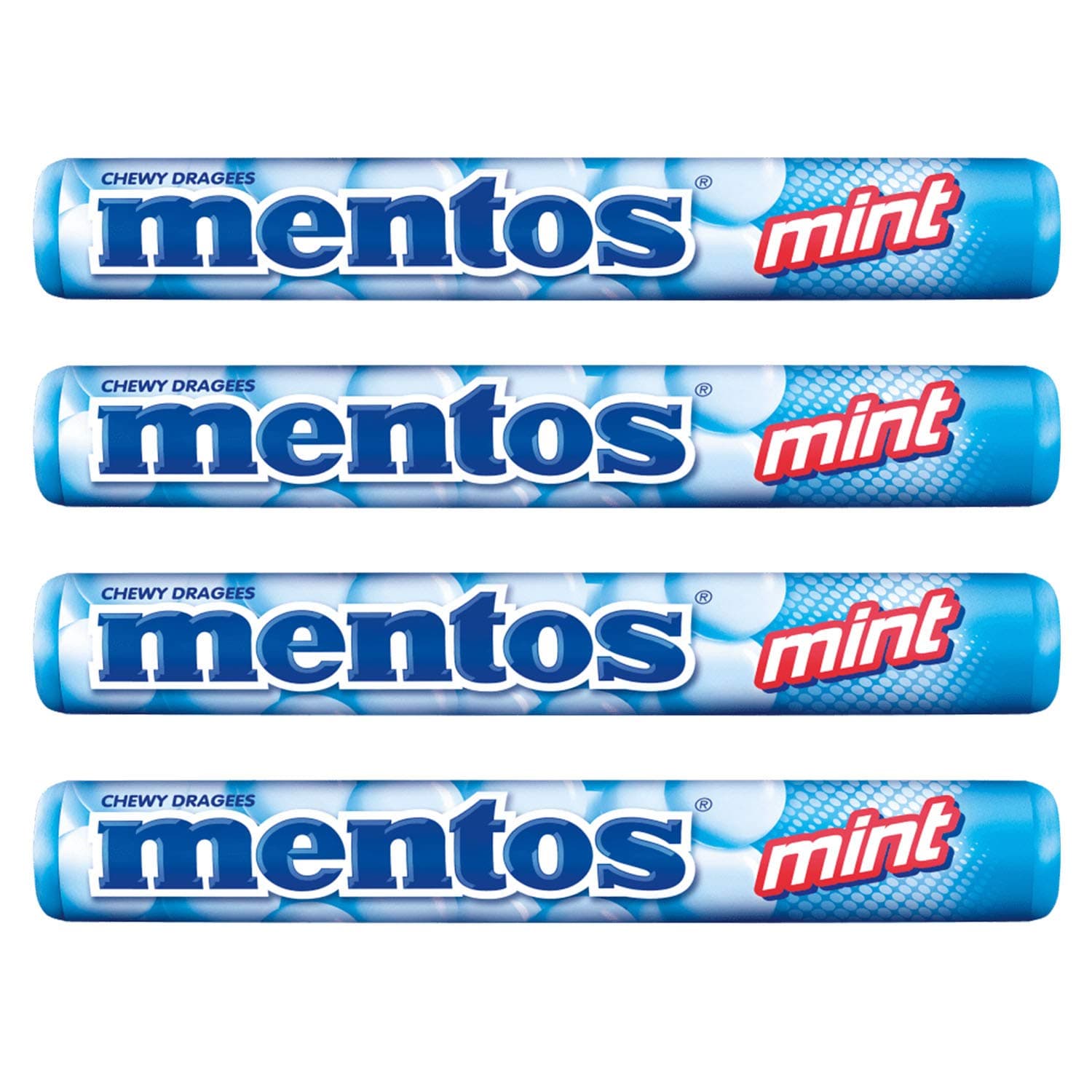 Mentos Mint Roll, 4 X 29 Gm