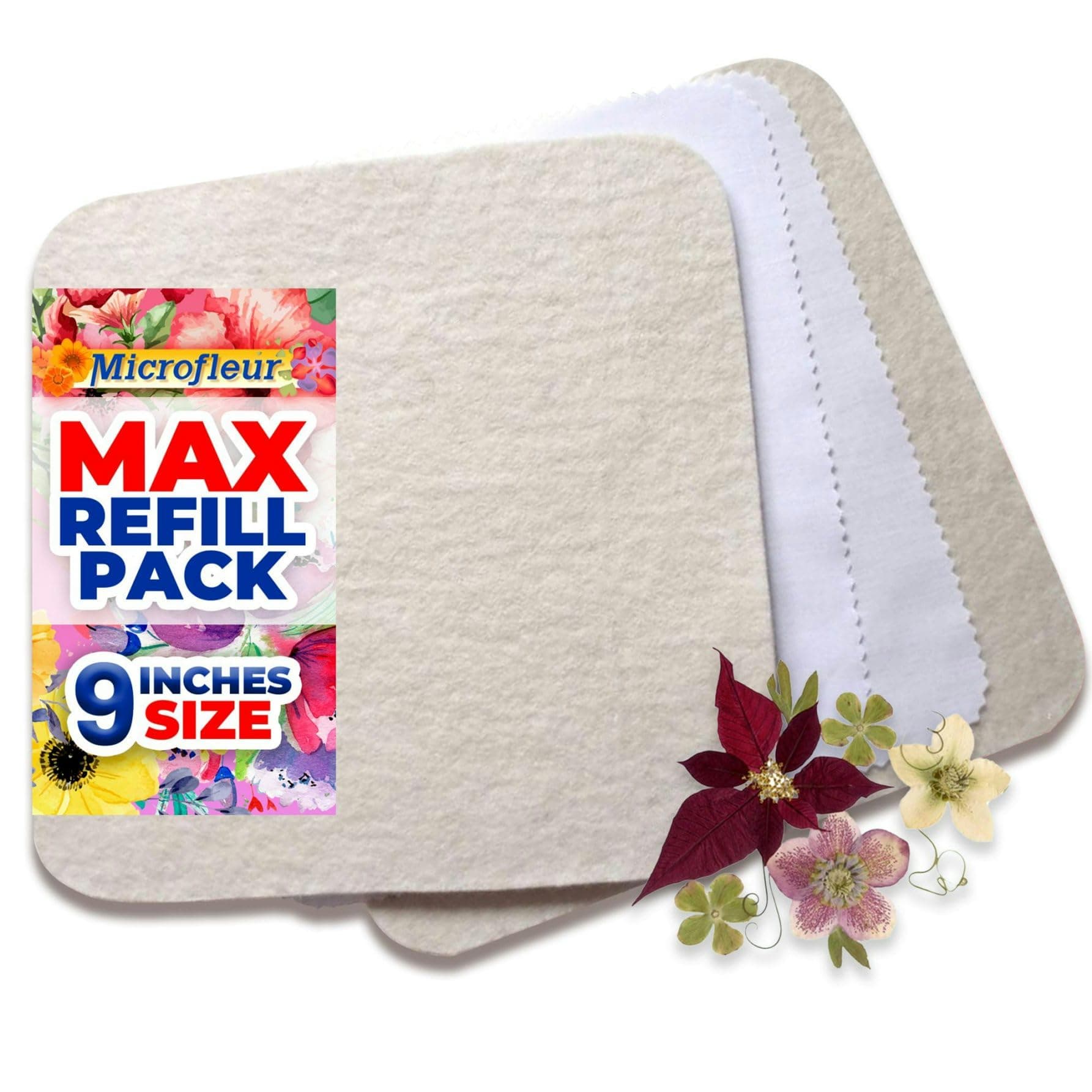 Microfleur Max 9" (23 cm) Refill Pack for The Max Microwave Flower Press