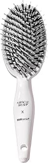 Hairtamin Hair Brush for All Hair Types | Paddle Brush for Blow Drying, Detangling, and Straightening | Anti-Static, Lightweight, and Ergonomic Design | Hair Brush for Men, Women, Kids, and Pets