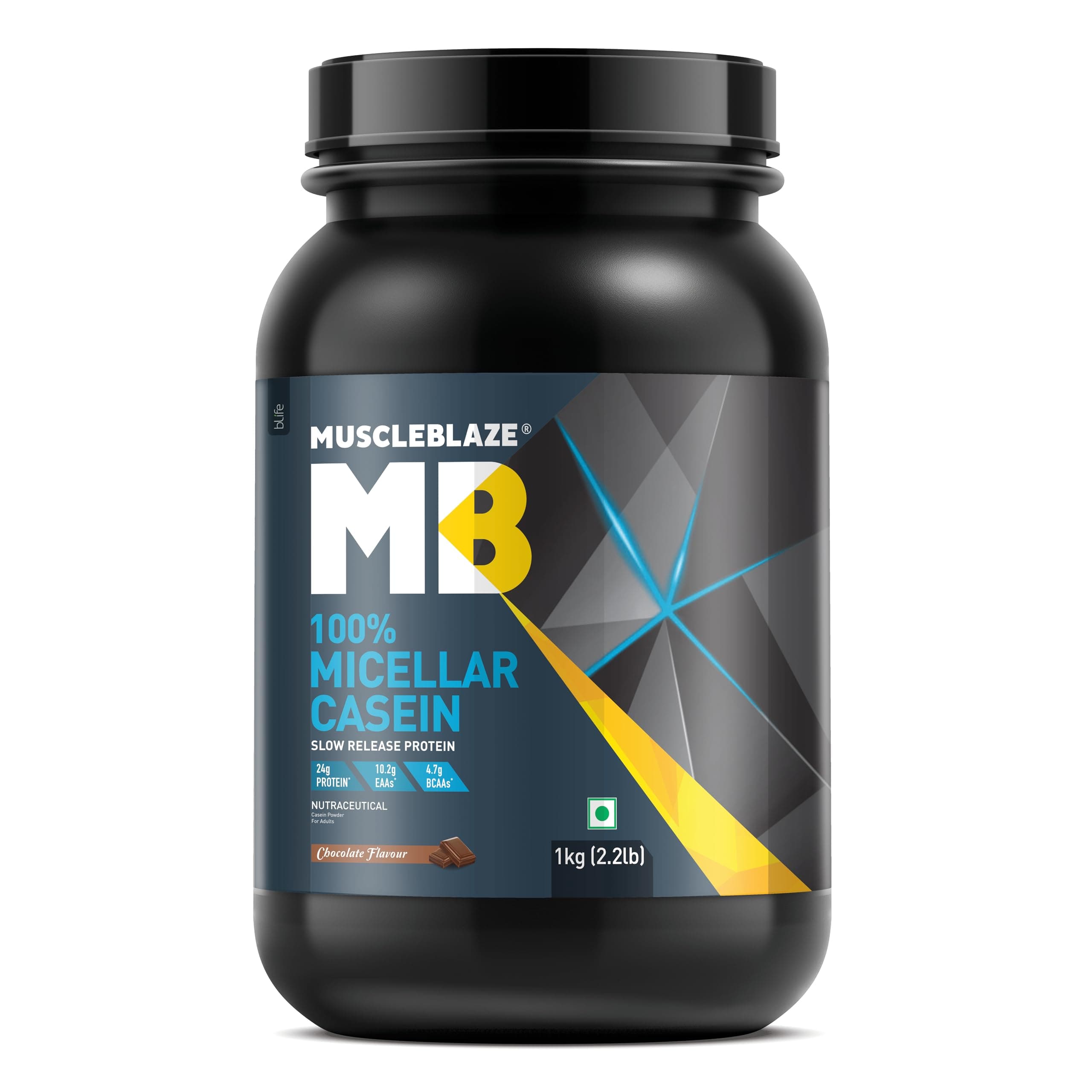 100% Micellar Casein (Chocolate, 1 kg / 2.2 lb)