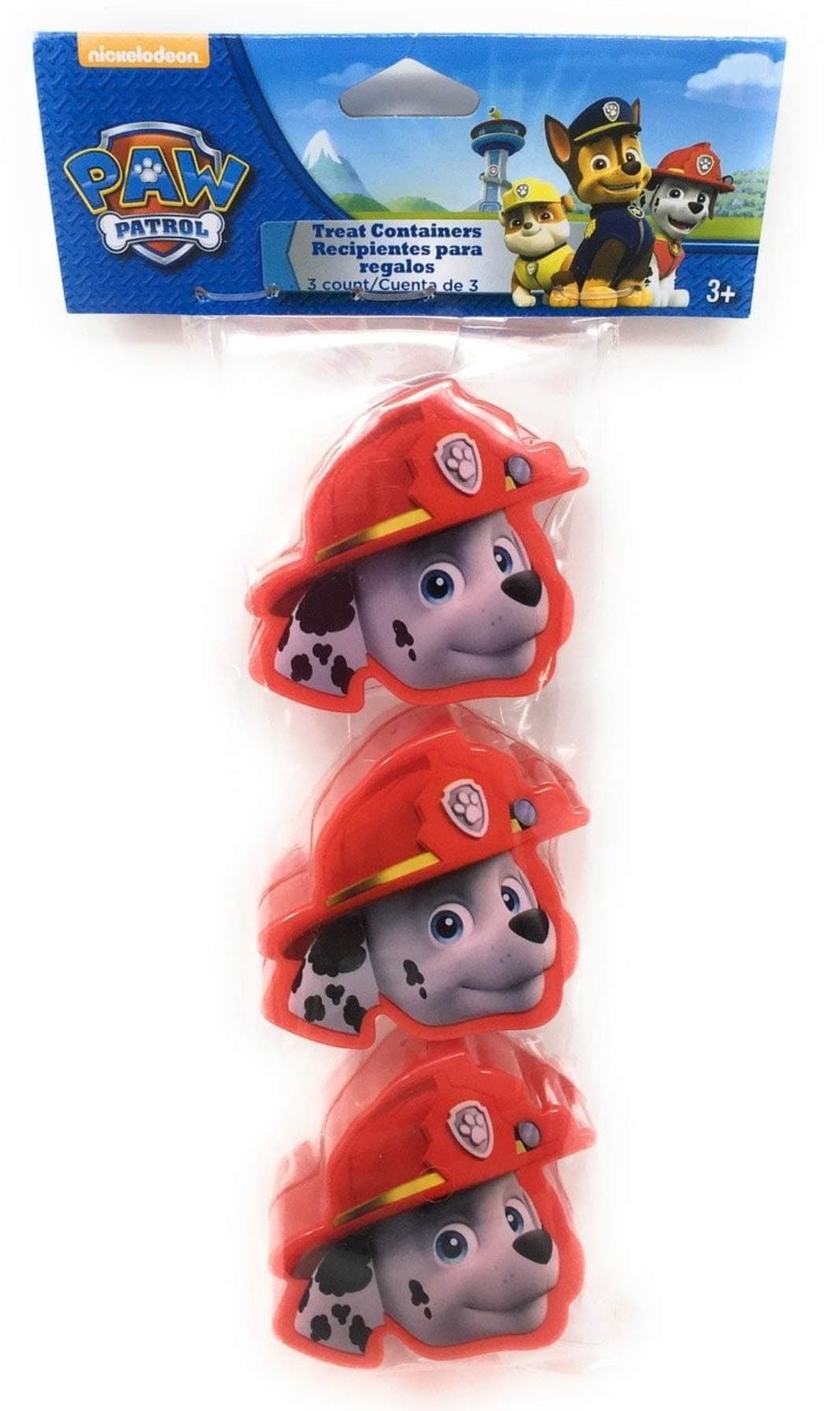Namaste goods Paw Patrol Marshall 3 Count Figural Easter Egg Treat Containers