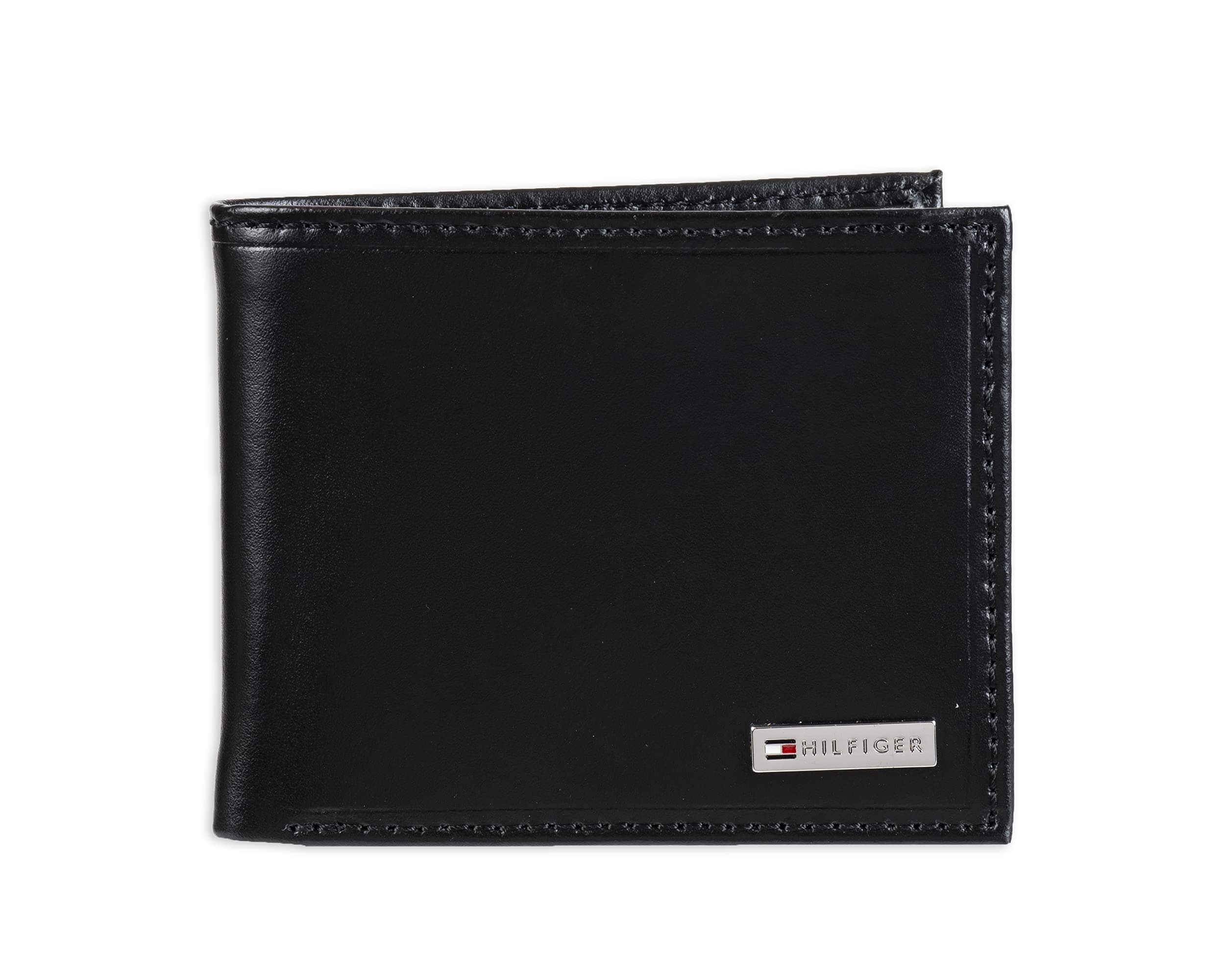 Tommy Hilfiger Men's Passcase Wallet with Removable ID Window