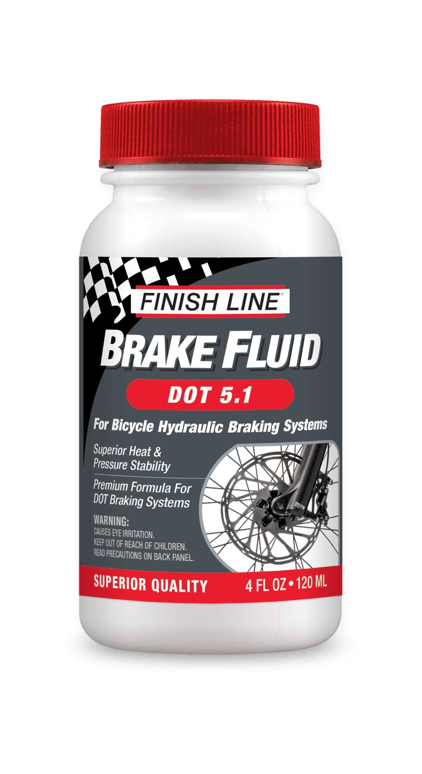 High Performance DOT 5.1 Brake Fluid, 4-Ounce