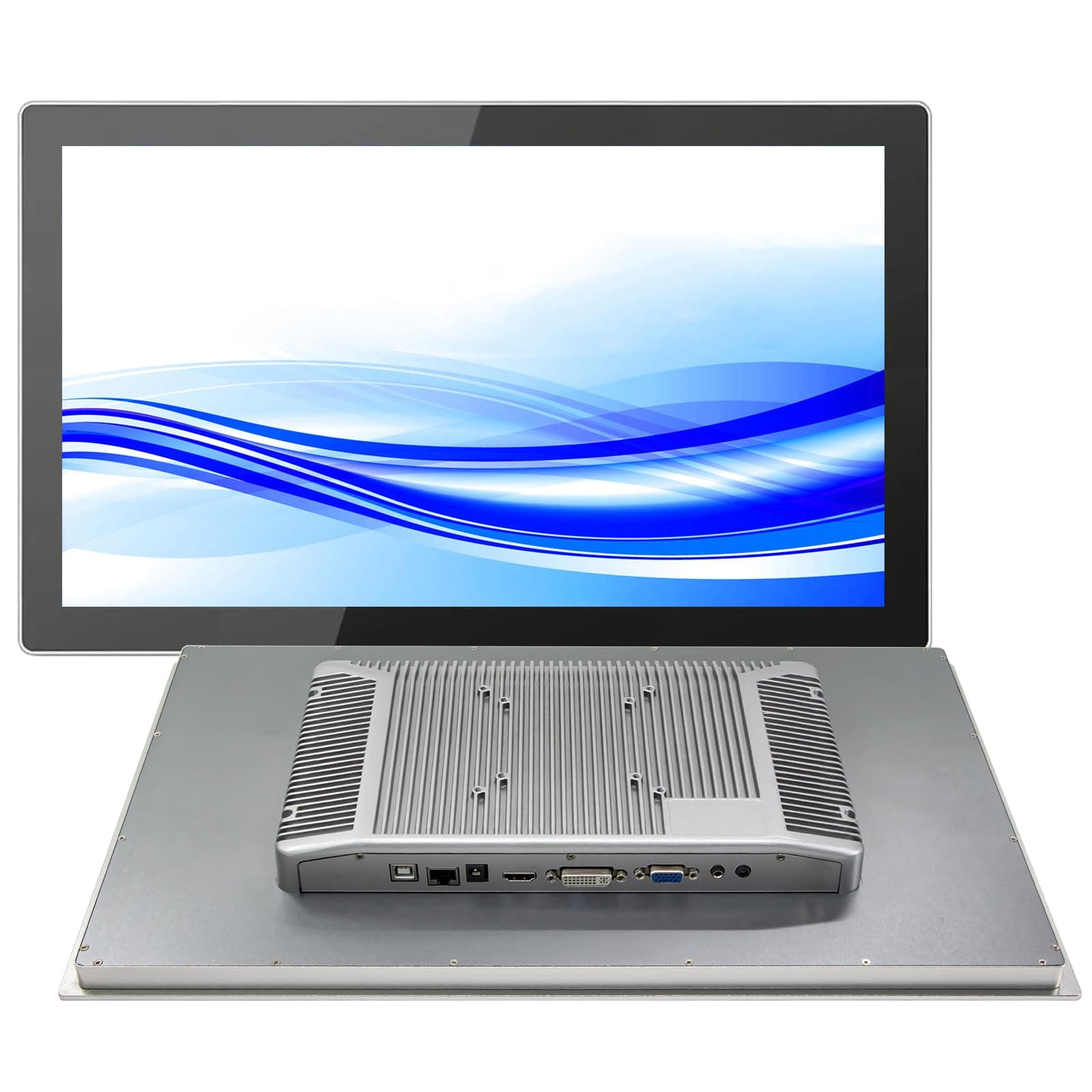 GreenTouch 17" Front IP65 Panel Rugged Metal Case Display Touch Screen Industrial Grade Open Frame LCD Monitor - 1280x1024