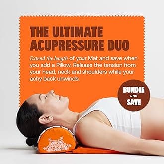 Shakti Premium Acupressure Mat Original, Sustainable & Durable, Relieves Stress & Tension, Promotes Relaxation & Focus, Ethically Handcrafted Acupuncture Mat in India, Organic Cotton Certified