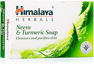 100% Herbal Neem/Turmeric Protecting Soap Herbal Beauty Complexion Bath Soap Azadirachta indica Neem, Nimba Curcuma longa Turmeric, Haridra Coconut Oil Skin Nourishment Vegan Vegetarian Antiseptic