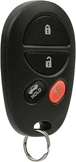 Key Fob Keyless Entry Remote fits Toyota Avalon, Solara 2005 2006 2007 2008 (GQ43VT20T 4-Btn)