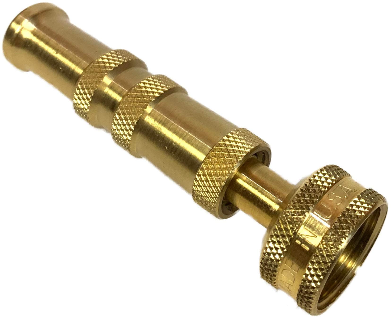 Brass Hose Nozzle - Made in the U.S.A.