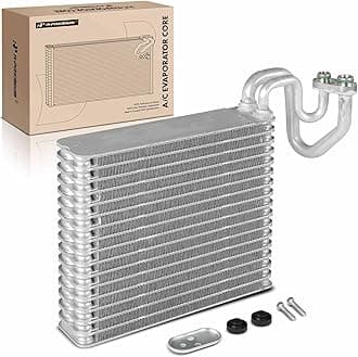 A-Premium AC Evaporator Core Compatible with Honda Civic 2001-2005 1.7L, Civic 2003-2005 1.3L, Civic 2005 2.0L, CR-V 2002-2006, Element 2003-2011 & Acura EL 2001-2005, with Pressing Plate