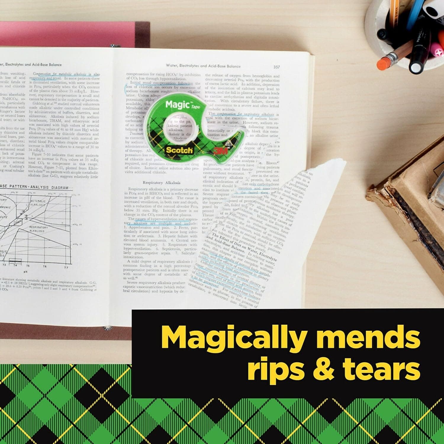 Brand Learning Resources MMM3105 Scotch Magic Tape 3/4 Inch X 300 Inches 3 ea, Translucent (55)