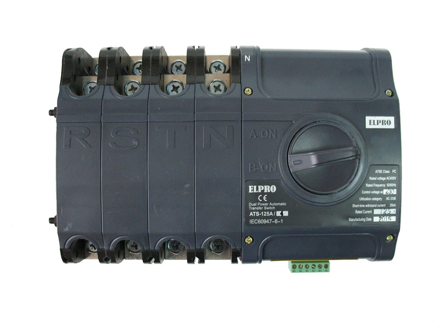 4PRO ATS-125A, 50-60Hz Automatic Changeover Transfer Switch