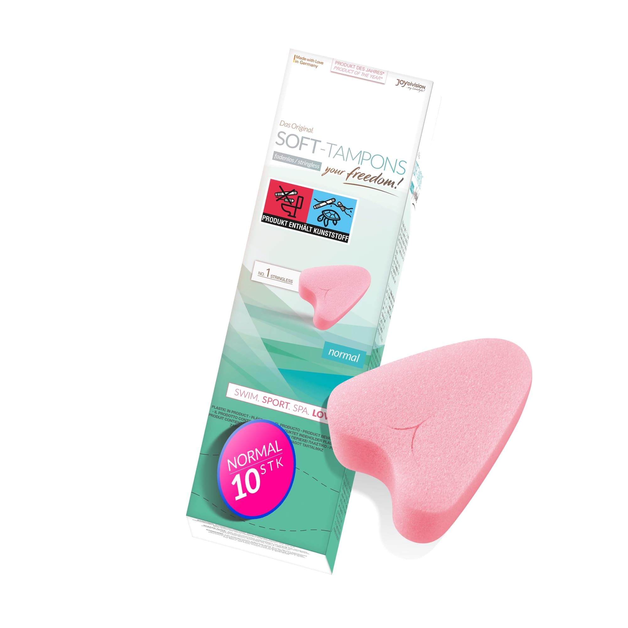 Soft Tampons normal Pack of 10