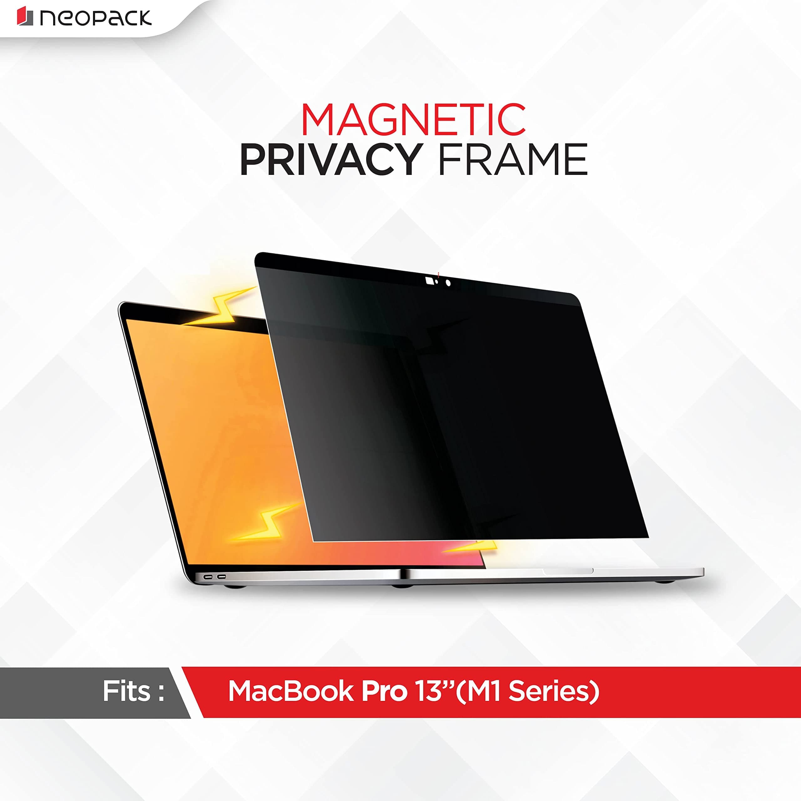 Neopack Privacy Frame for MacBook Pro 13" M1 & M2 Series (Clear)