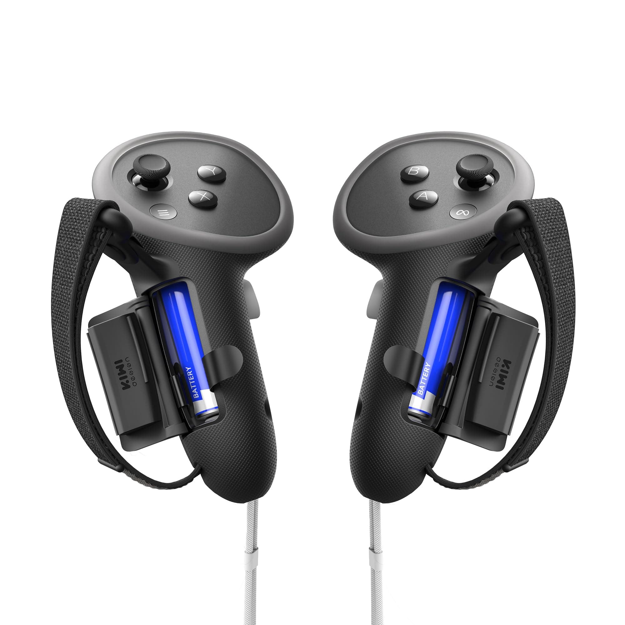 KIWI design Controller Grips Compatible with Meta Quest 3/3S,