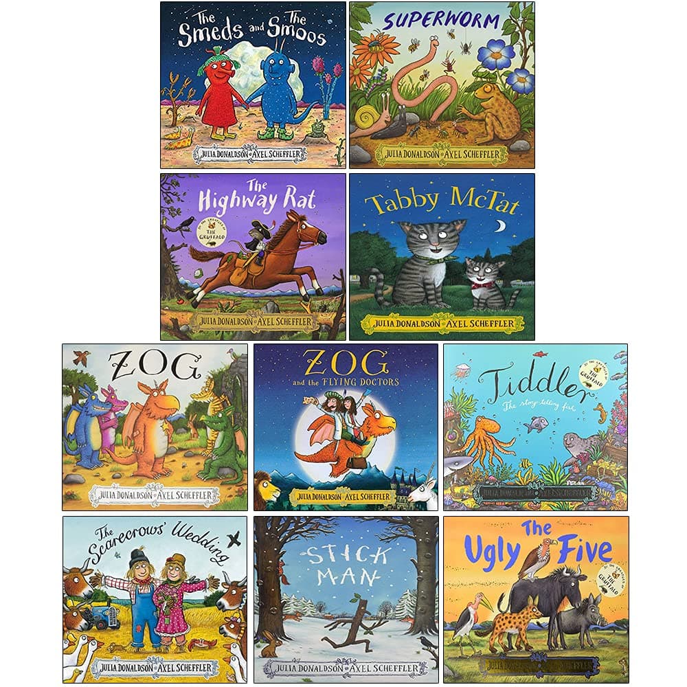 Julia Donaldson Collection 10 Books Set