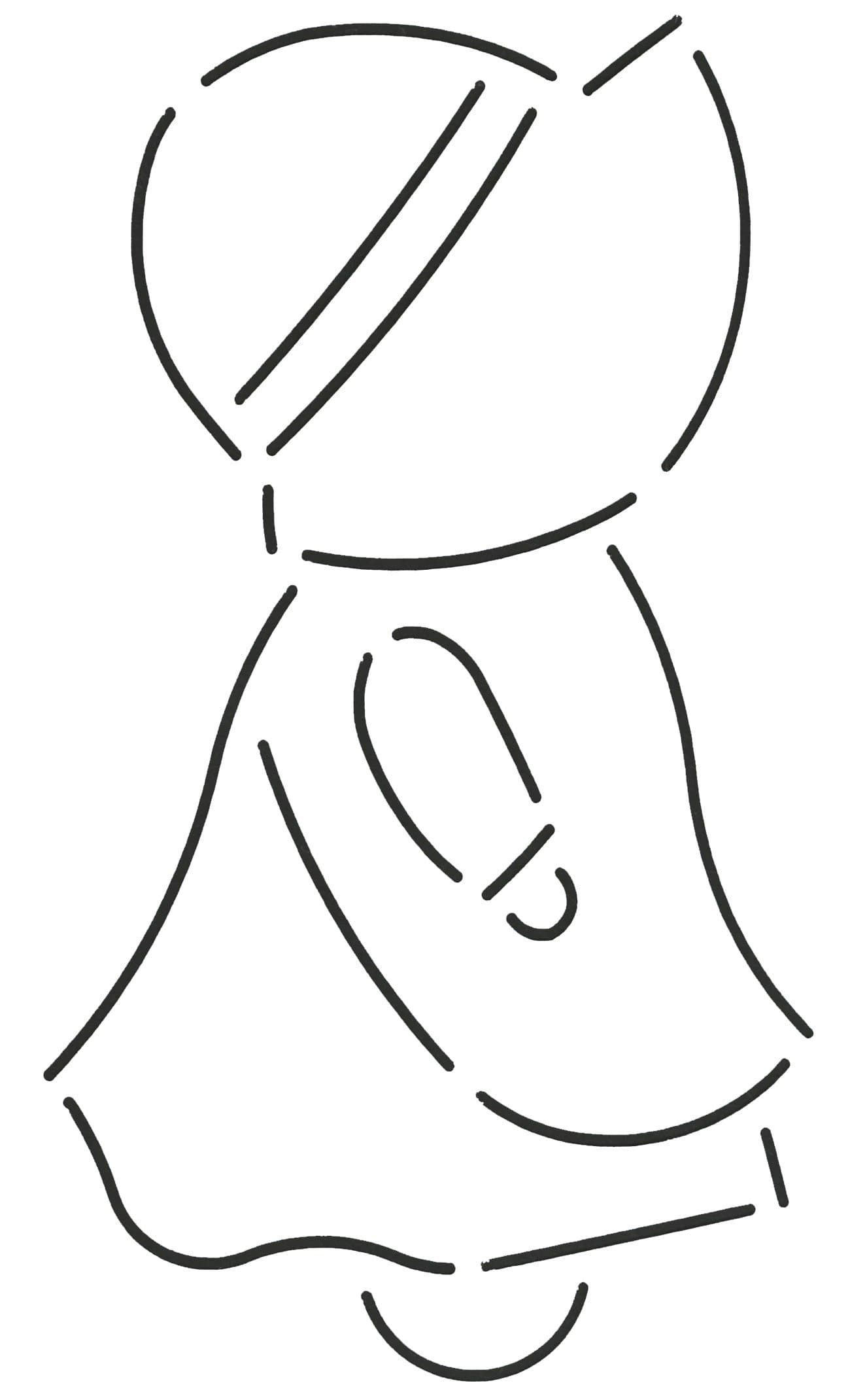 Sunbonnet Sue Quilt Stencil