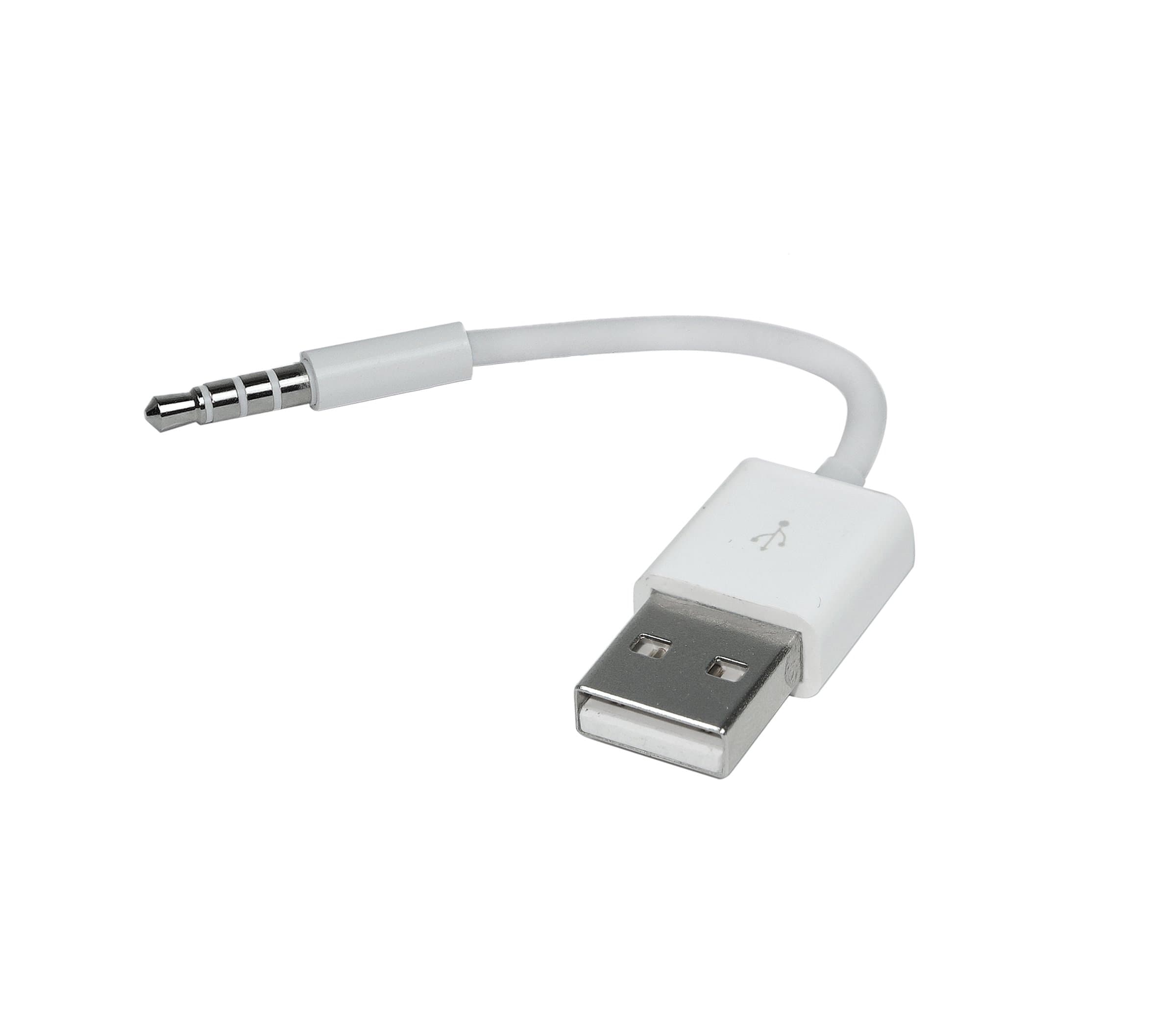 SAMTECH 2-in-1 Shuffle USB Sync Charger Adapter Cable for iPod Shuffle 3rd, 4th Generation