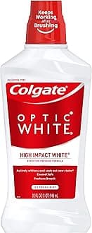 Optic White Whitening Mouthwash, Fresh Mint - 946mL, 32 Fluid Ounces