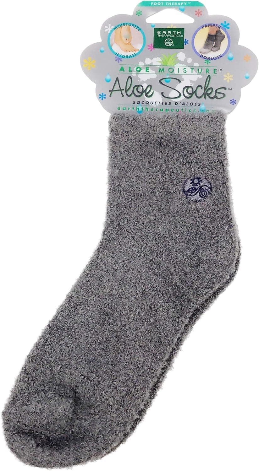 Earth Therapeutics Socks Infused Socks - Grey - Pair