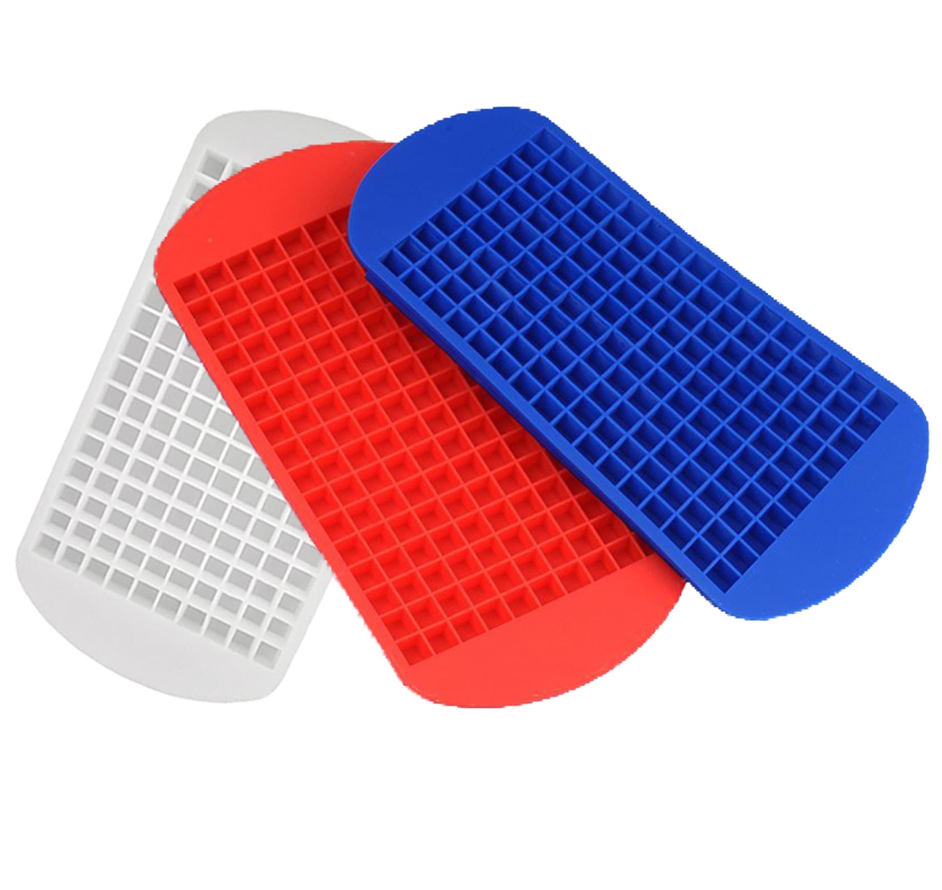 Silicone Ice Cube Trays, Ice Cube Tray, Ice Trays, Silicone Ice Tray, Mini Ice Cube Trays, Ice Cube Trays Silicone, Small Ice Cube Trays, Silicone Ice Cube Modes, Rubber Ice Trays, BPA Free, Stackable